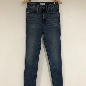 Madewell 11" High Rise Skinny Jeans